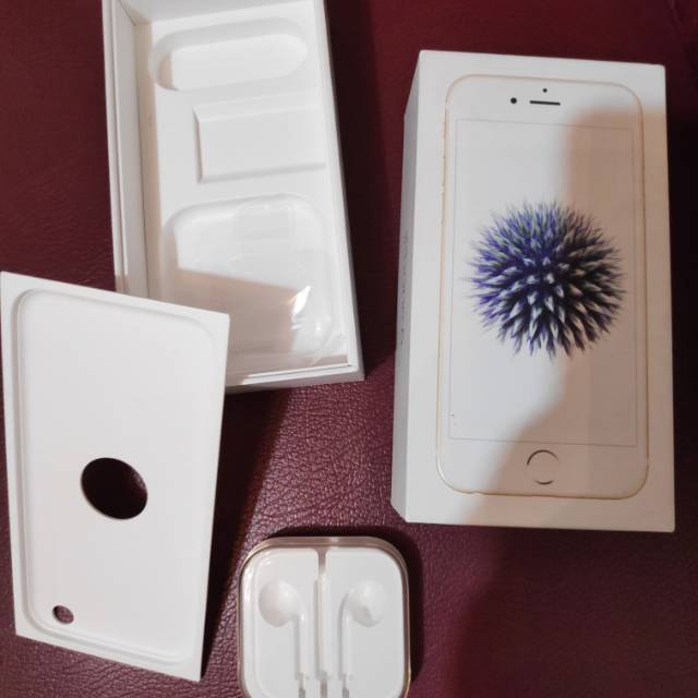 BOX / KARDUS IPHONE 6 + KOTAK HEADSET ORIGINAL IBOX SECOND (BEKAS)
