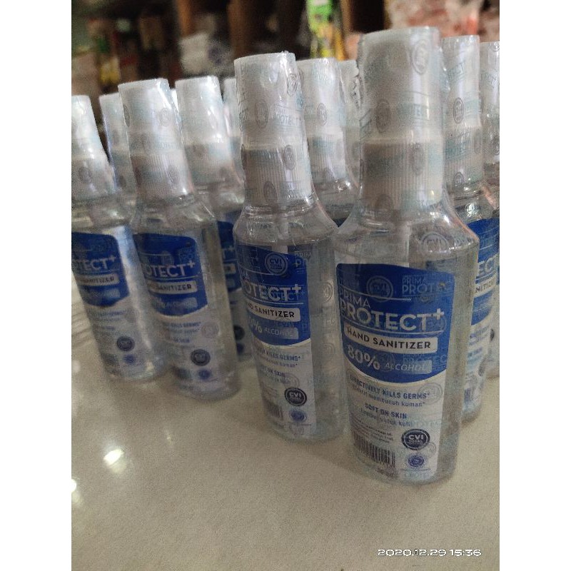 PRIMA PROTECT. HAND SANITIZER 80%,SEBOTOL 50 ML