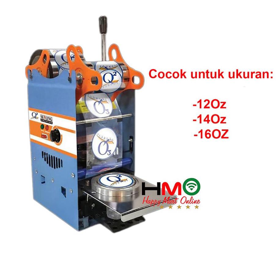 Terbaik Mesin Press Gelas Plastik Mesin Cup Sealer  Manual Sealing Machine Q2-8881 Q2 8881. . . .