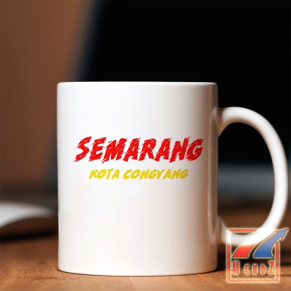 Mug Semarang Kota Congyang | Keramik Mug | Gelas