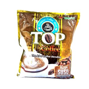 

Top Coffee Kopi Gula Susu 3 in 1 Bag 20x31g