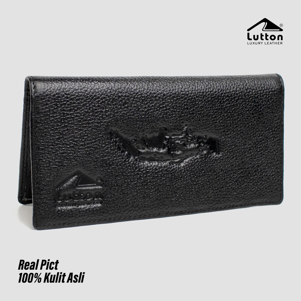 LUTTON - DOMPET KULIT SAPI ASLI 100% PRIA &amp; WANITA - DOMPET PANJANG