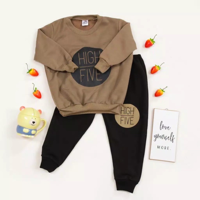 Simplekid Setelan Anak | Fashion anak | Crewneck Anak | Baju Anak Murah