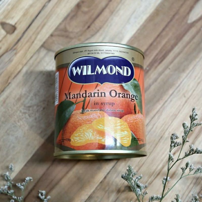 

WILMOND MANDARIN ORANGE 312 gram - jeruk mandarin dalam sirup buah kaleng salad pudding