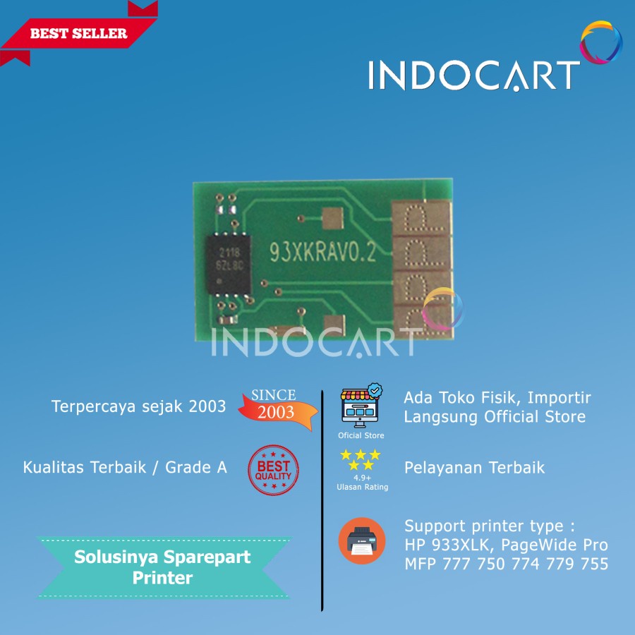 Auto Reset Chip HP 993-HP PageWide Pro MFP 777 750 774 779 755
