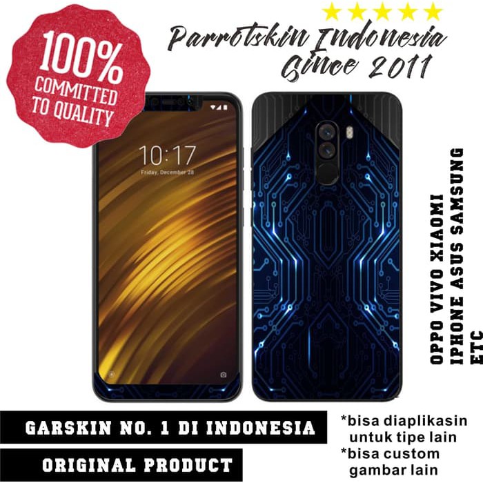 Garskin Xiaomi redmi note mi 1 2 3 4 5 s2 A1 Pocophone F1 Usa TEch