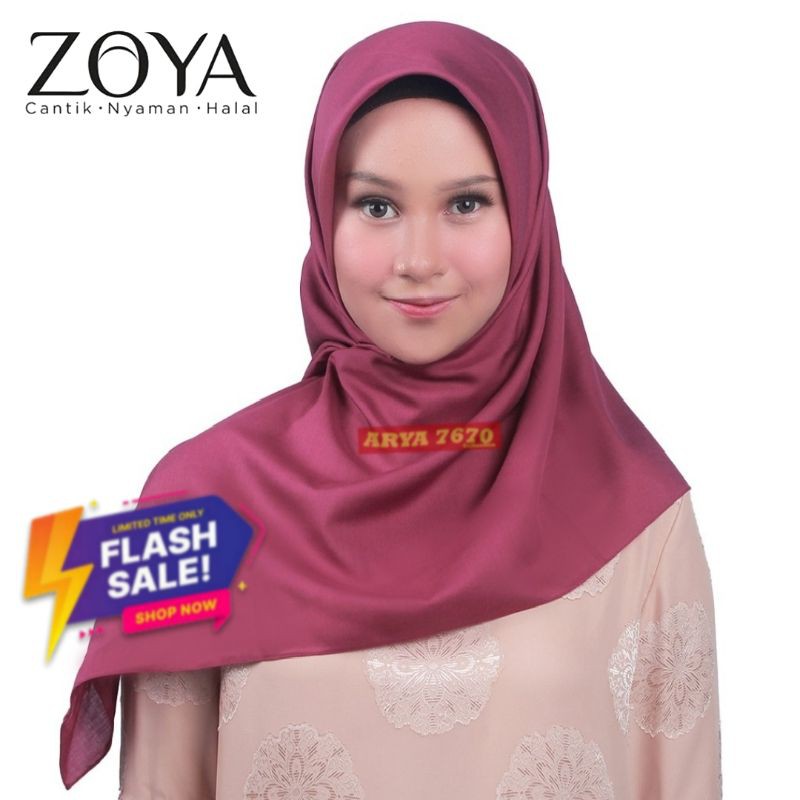 [PROMO] Zoya Angelica Scarf Kerudung Hijab Berkualitas