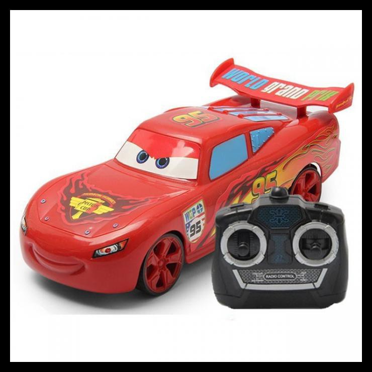 Mobil Remote Kontrol Cars Merah dapat Baterai