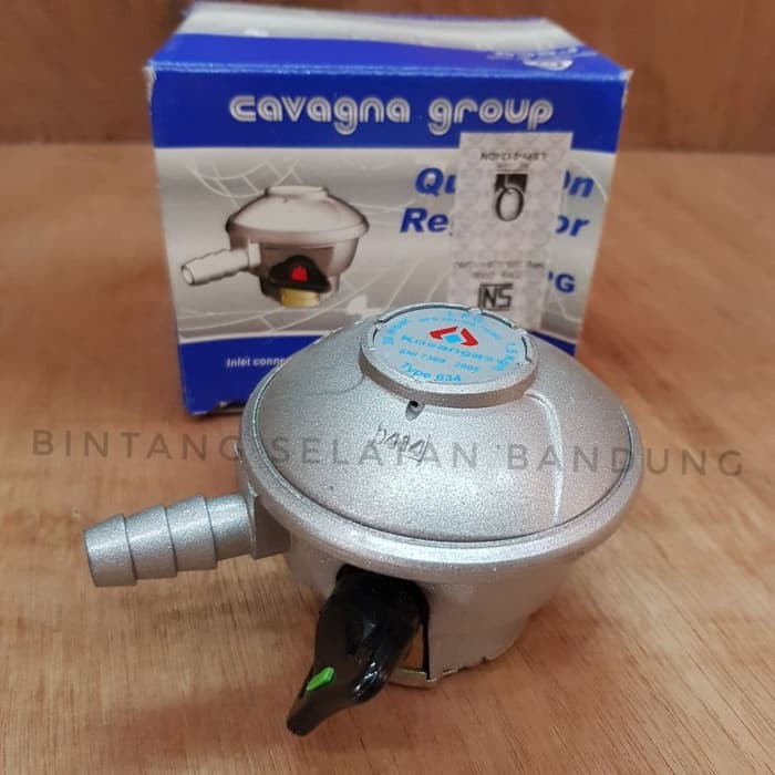 KOSANGAS / REGULATOR GAS MADE IN ITALY CAVAGNA SNI AMAN BAGUS