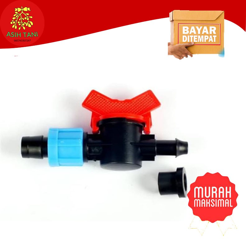 drip tape valve selang drip konektor fitting