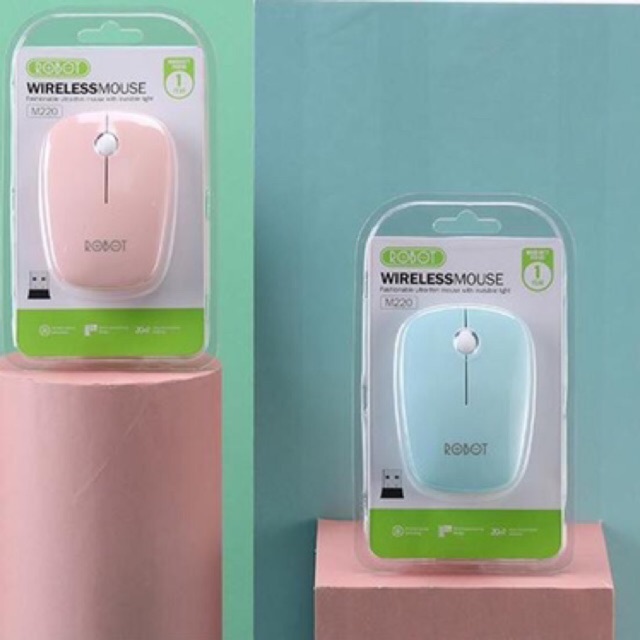 WIRELESS MOUSE  MOUSE TANPA KABEL MERK ROBOT