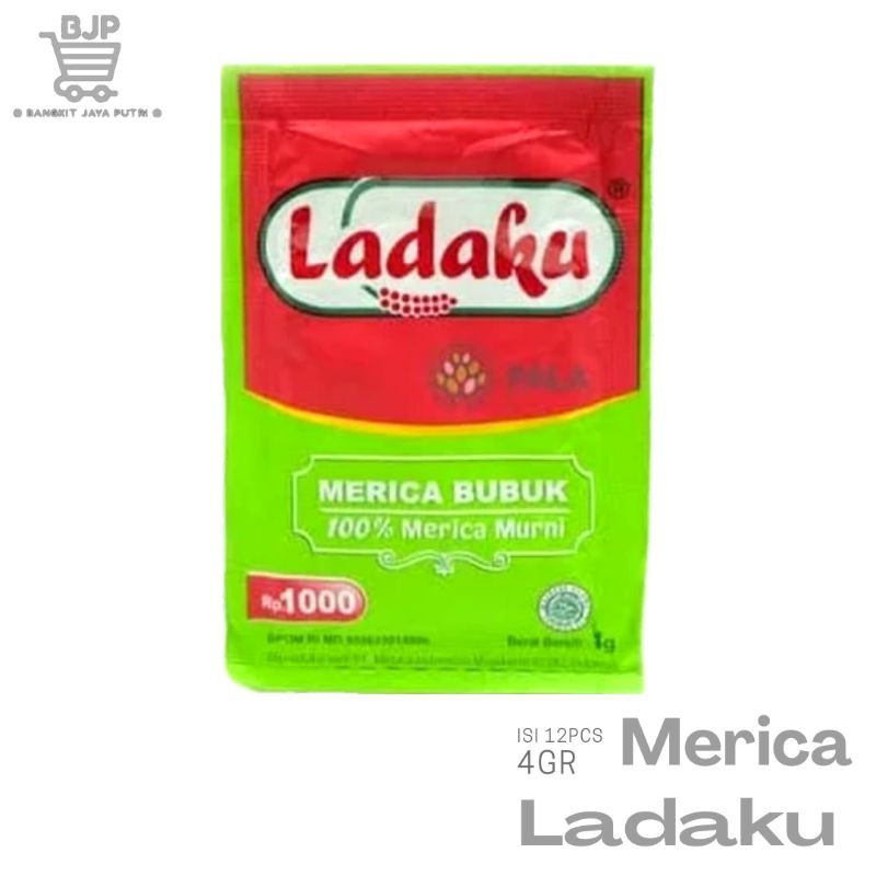 

Ladaku merica bubuk renceng isi 12pcs x 3gr