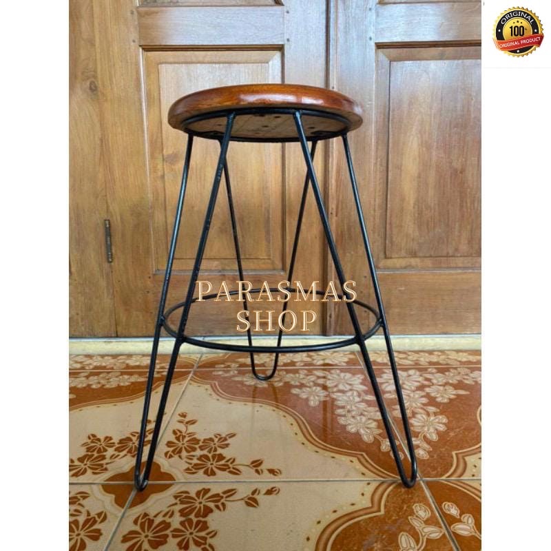 Kursi 60cm Kursi Bakso Kursi Teras Kursi Kantor Kursi Cafe Bangku Besi