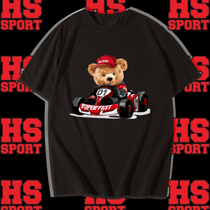 KAOS BEAR - BAJU BERUANG - TSHIRT BEAR - BAJU BEAR MAIN GOCART