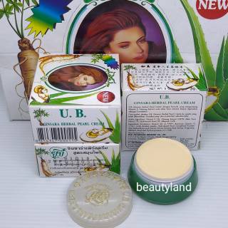UB Ginseng Ginsara Herbal Pearl Cream Original Thailand - 5gr original Ub Cream Whitening