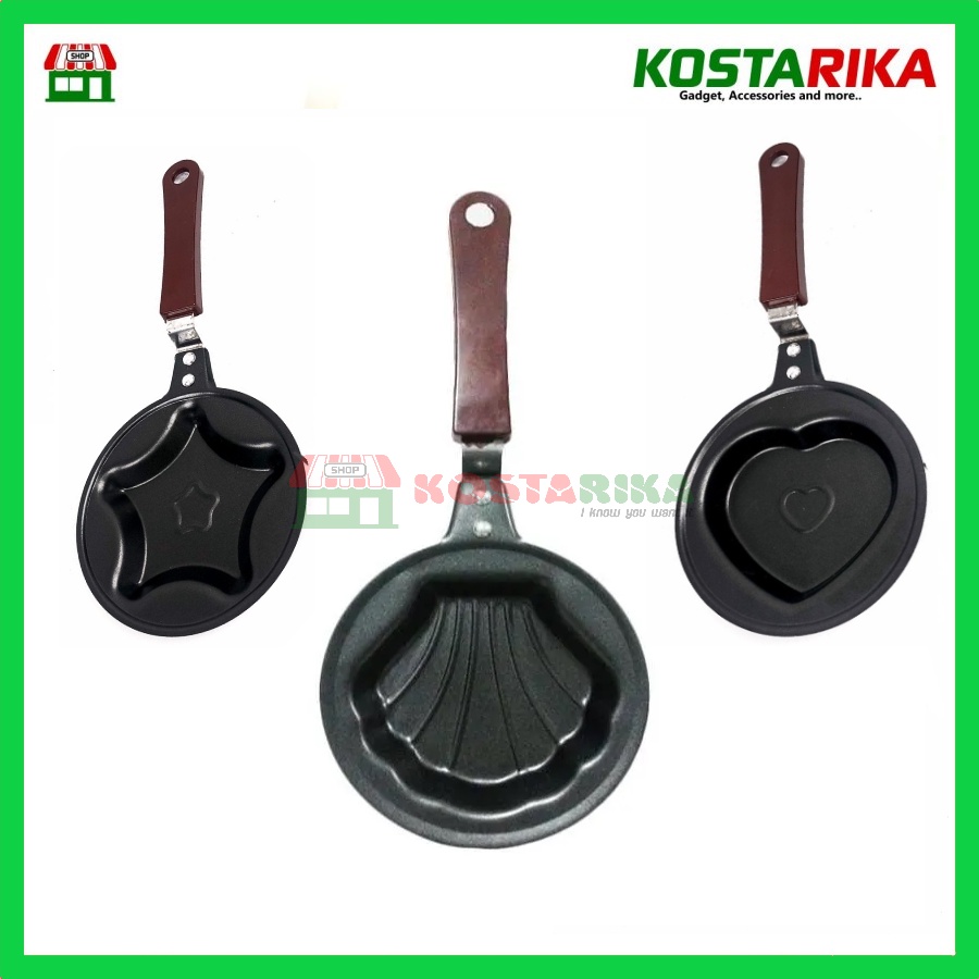 Teflon Karakter Teplon Mini Goreng Telur Karakter Mini FryPan Egg Anti Lengket