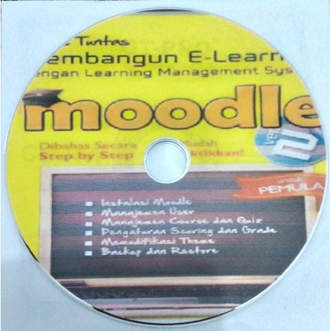 membangun e learning dengan LMS  MOODLE