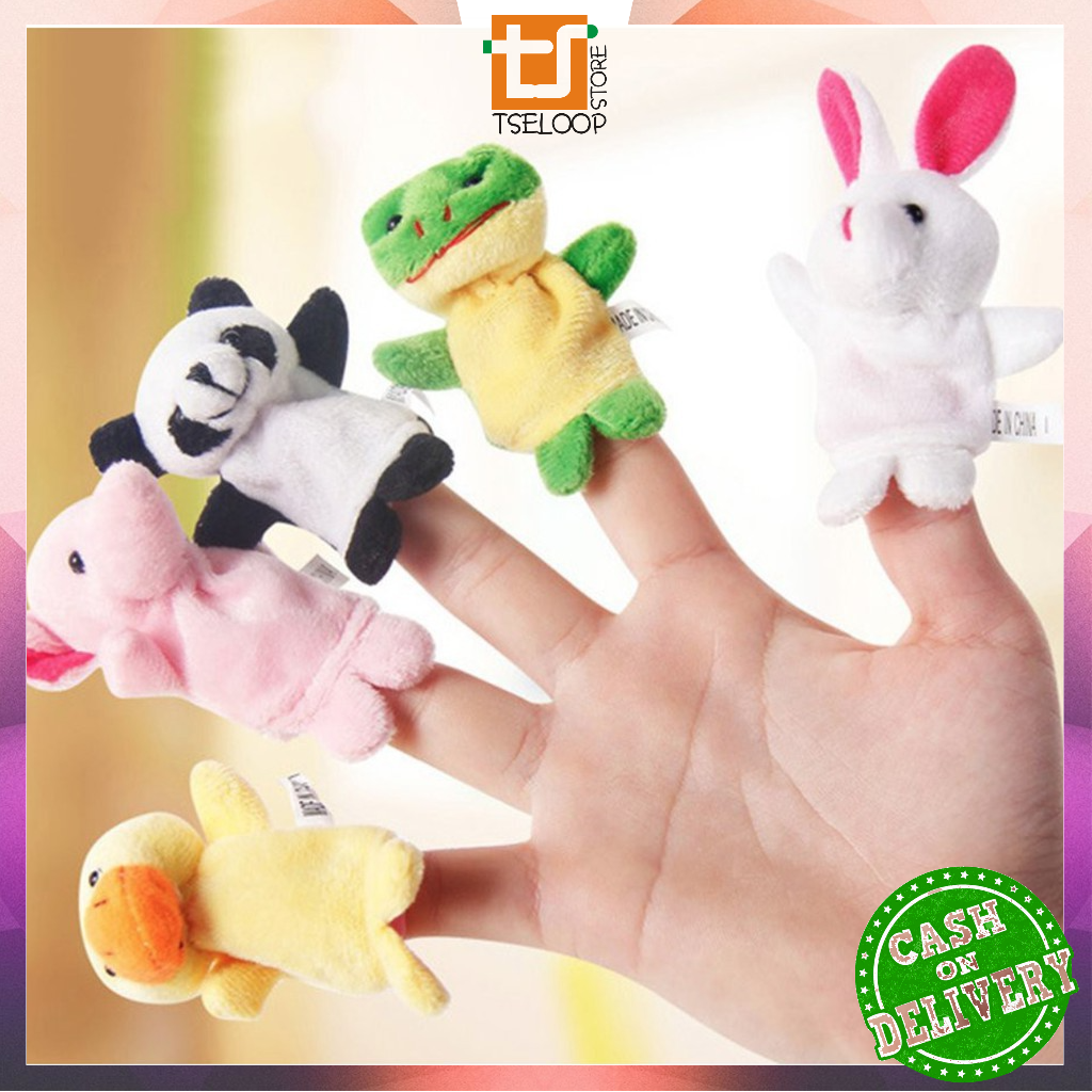 OFM 0051 Mainan  Anak Bayi  Finger Puppet Mainan  Edukasi 