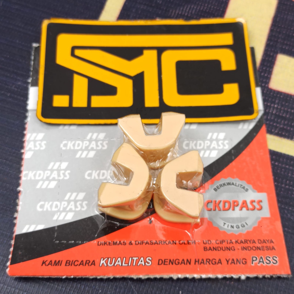 Klip Slider / Klip Rumah Roller Set Suzuki Spin 125 / Skywave / Skydrive Ckdpass