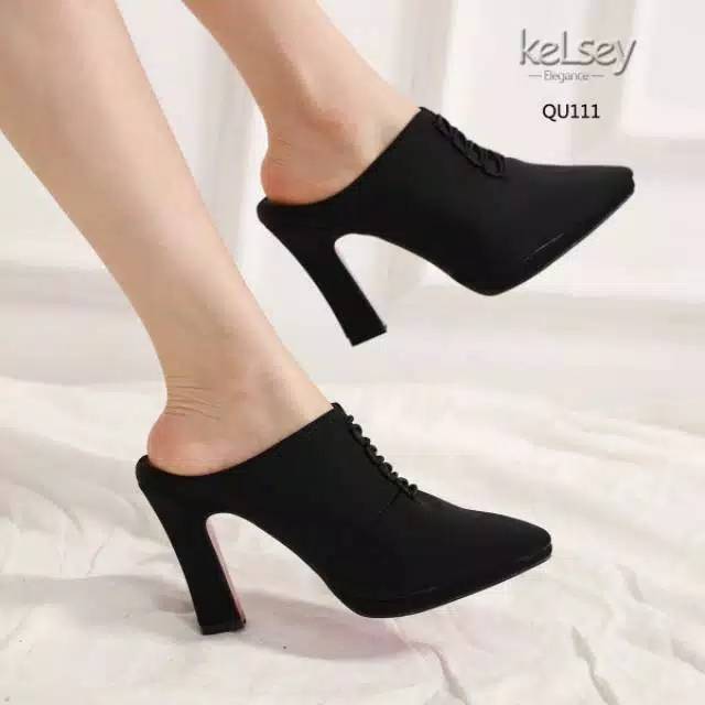 JJ110 SEPATU HAK KELSEY(BOOTS) QU111