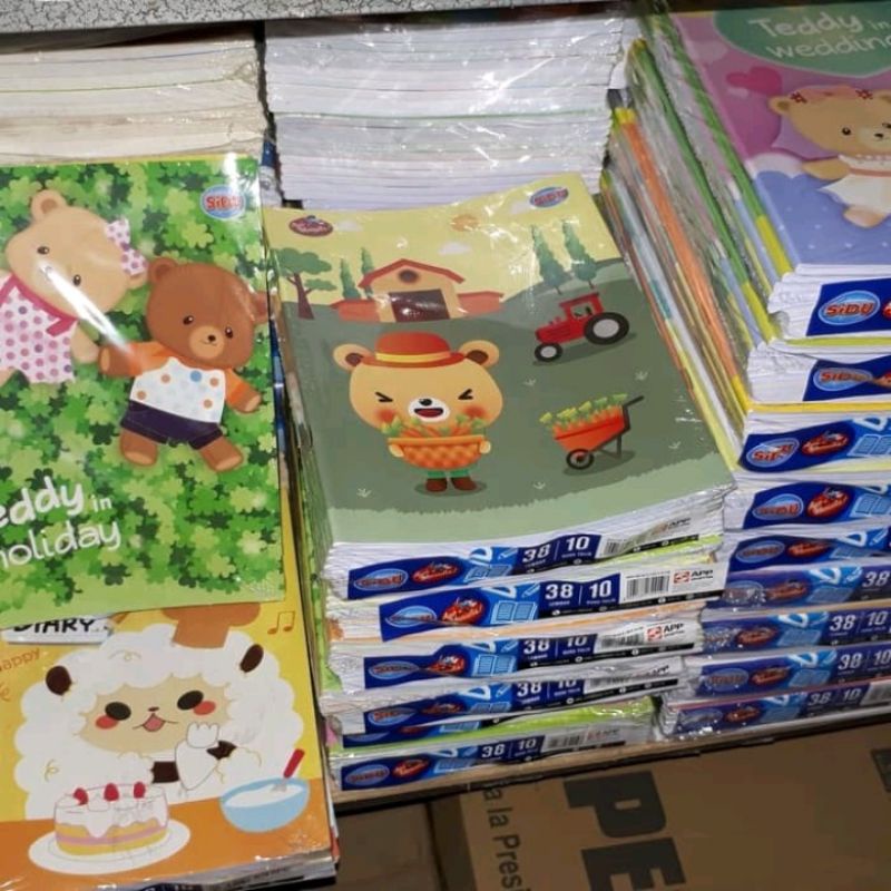 

Buku Tulis Sidu / Vision 38 lembar isi 10