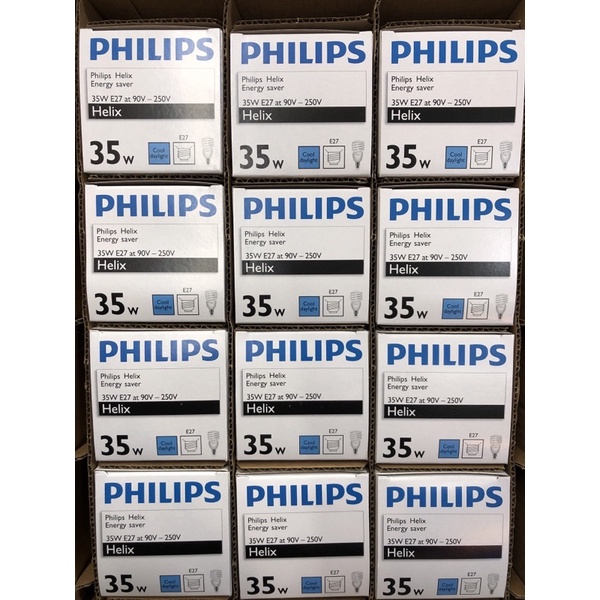 lampu philips Lampu spiral helix 35watt putih philips