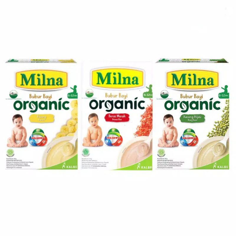 MILNA BUBUR BAYI ORGANIK MPASI 6-12BULAN
