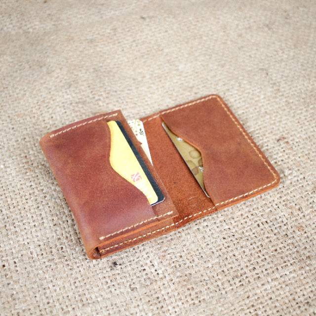 Dompet Kartu Pria Dompet Card Holder Kulit Muat 30 Kartu