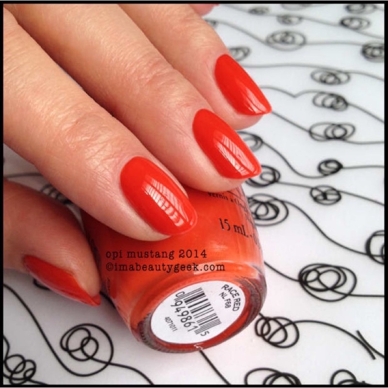 Kutek OPI Race Red Nail Polish