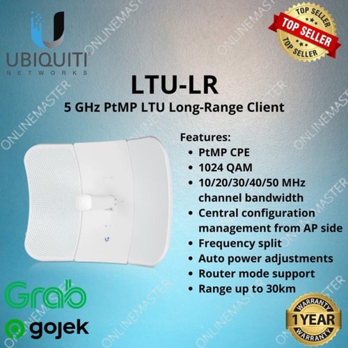 Ubiquiti LTU-LR 5GHz PtMP LTU Long-Range Client