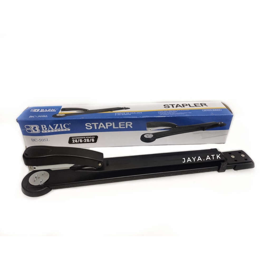 STAPLER JILID STAPLES PANJANG JILID TENGAH BUKU FOTOCOPY HEAVY DUTY BC-50 24/6 26/6