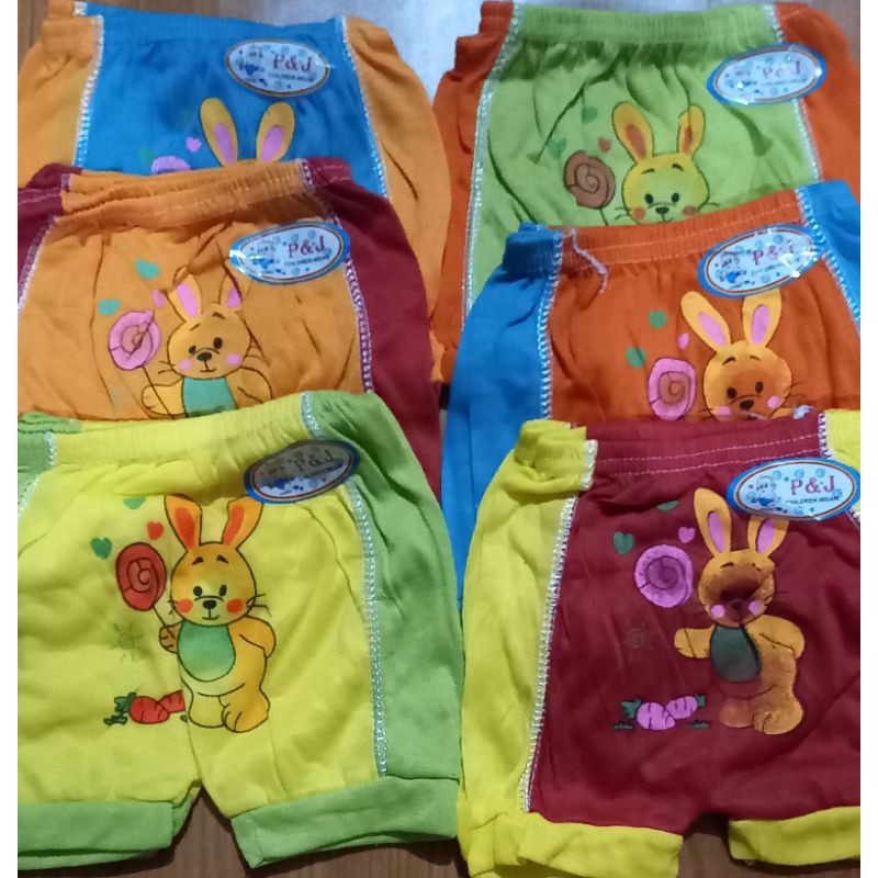 1pcs/ celana pendek anak/bayi bhan tipis -+0-6bulan