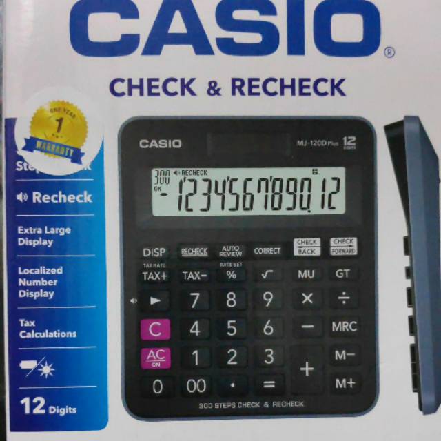 

Kalkulator Casio MJ-120D