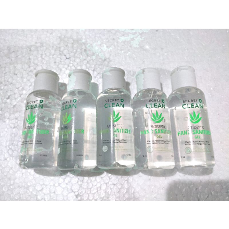 SECRET CLEAN GEL 50ML || HAND SANITIZER GEL