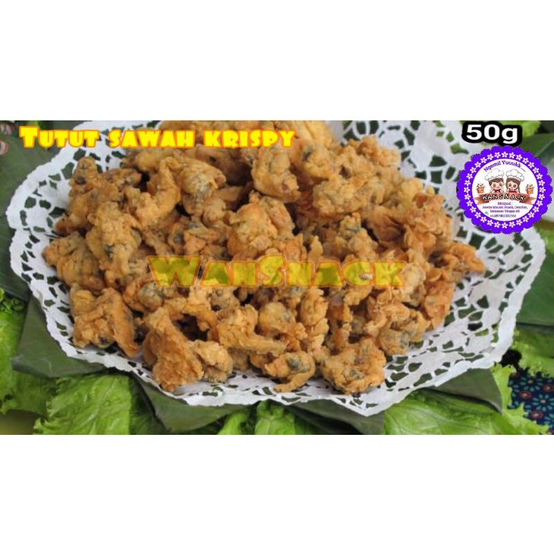 

TUTUT SAWAH KRISPY 50G