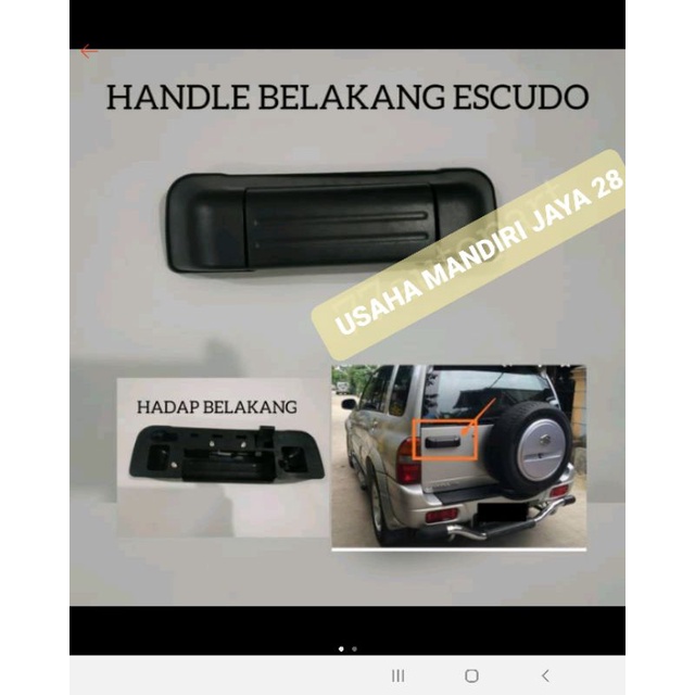 HANDLE PINTU BAGASI BELAKANG SUZUKI ESCUDO 2.0 1.6 SGP GROSIR