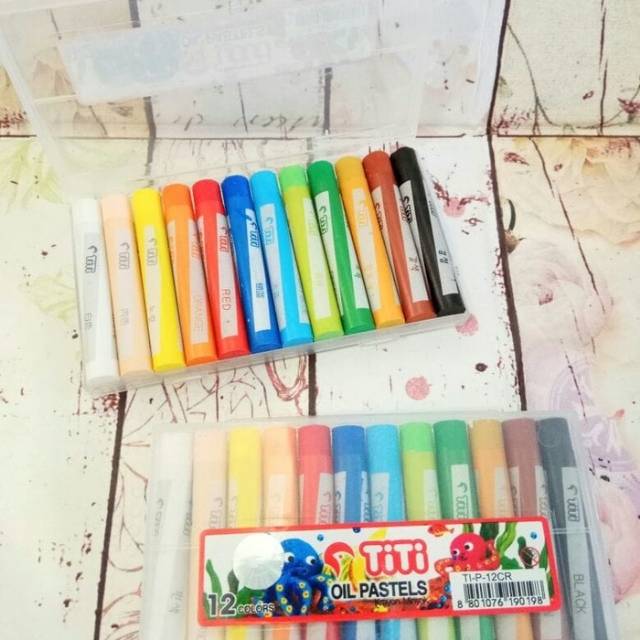 

Crayon mini TITI OP-12CR 12 Warna