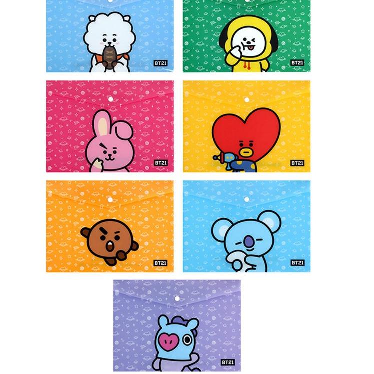 

zb✺Bestseller✦ PAKET PERLENGKAPAN BT21 BANGTANBOYS ALAT TULIS SET BT21 ALAT TULIS BT21 46 ➢