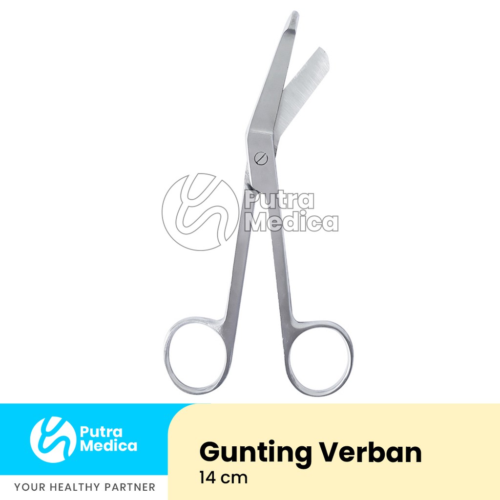 Gunting Verban 14cm / Bandage Scissors / Instrumen Medis