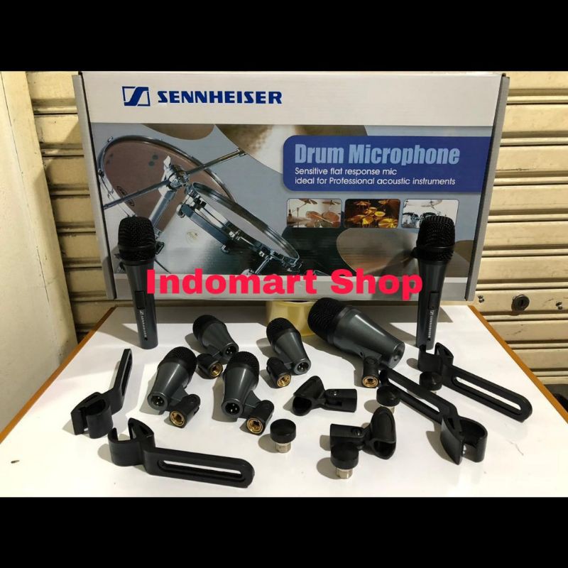 Mic Drum SENNHEISER DMK7 Microphone Drum Lengkap