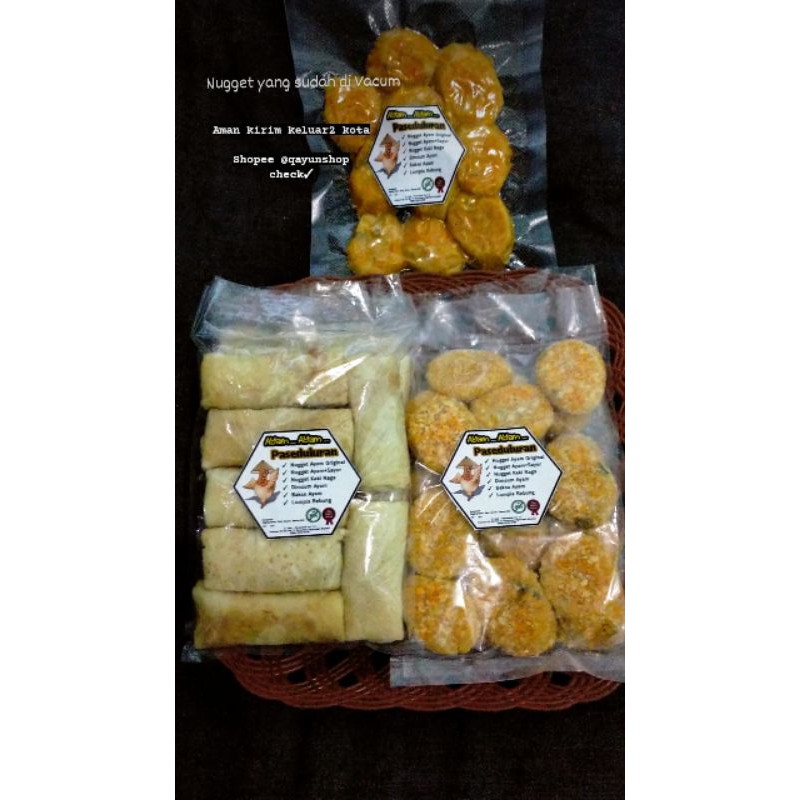 

Nugget Ayam Non MSG, Tanpa Pengawet