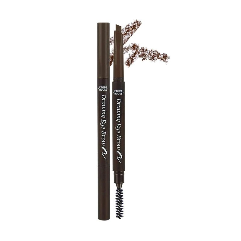 Pensil Alis Double Headed Korea Eyebrow - Pencil Etude House Drawing Eye Brow Make Up Original