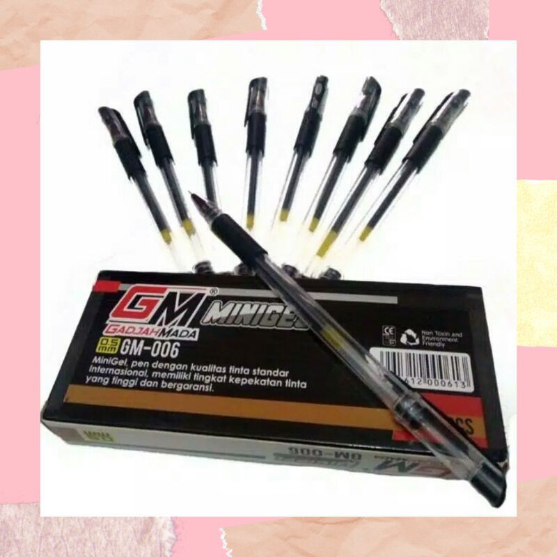 

GM Pulpen Gel/ Pulpen Murah