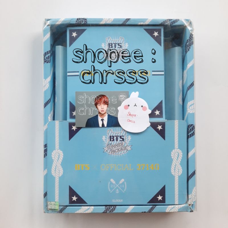 [RARE] BTS Summer Package 2014 + Jin Seokjin Photocard PC