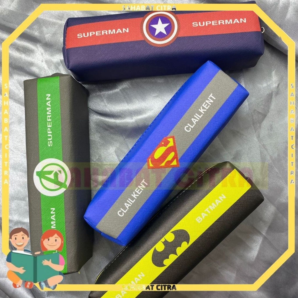 

KOTAK PENSIL KANVAS SUPERHERO 铅笔包
