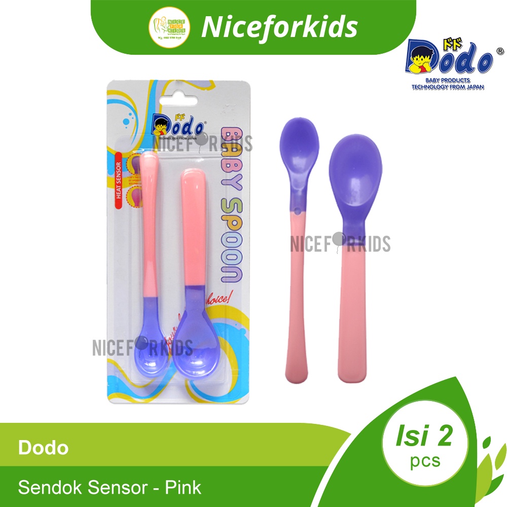 Dodo Sendok Sensor Sendok Makan Bayi Changeable Spoon 2 pcs