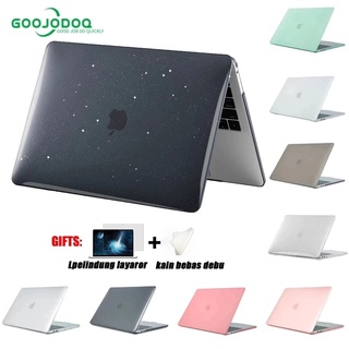 Macbook case Pro M1 13 Air 13 A2289 A2251 A2338 casing macbook A2337 A2179  Dengan pelindung layar