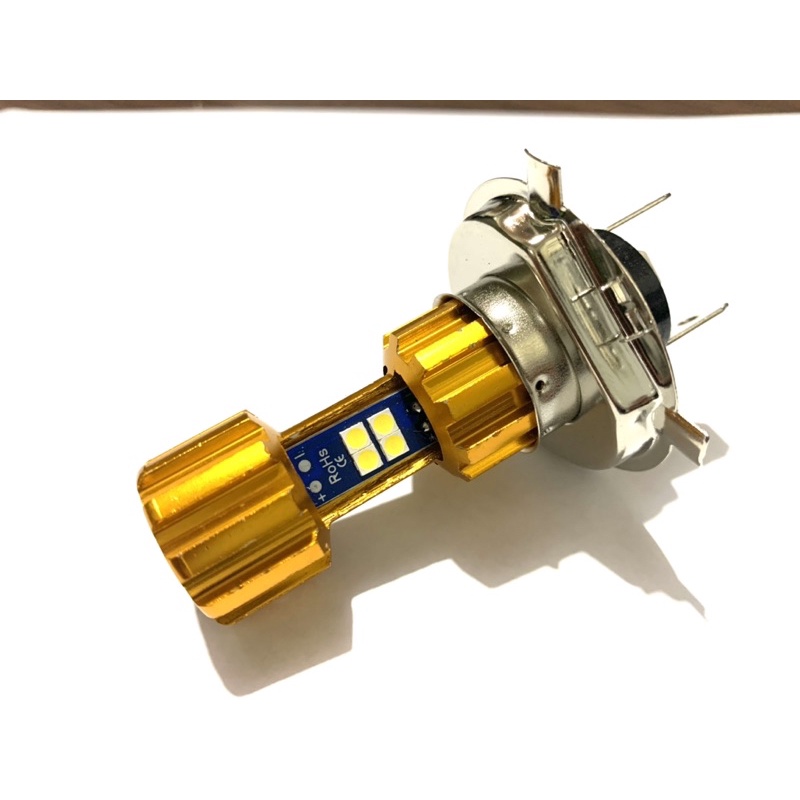 Promo lampu led depan lampu depan led motor H4 6 sisi motor vixion old new mx king scoopy dll