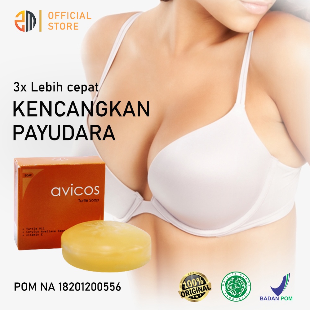 Sabun bulus AVICOS bulus bar penghilang strech marks pengencang payudara herbal Sabun Bulus Collagen