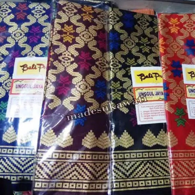 Kain batik songket bali prada